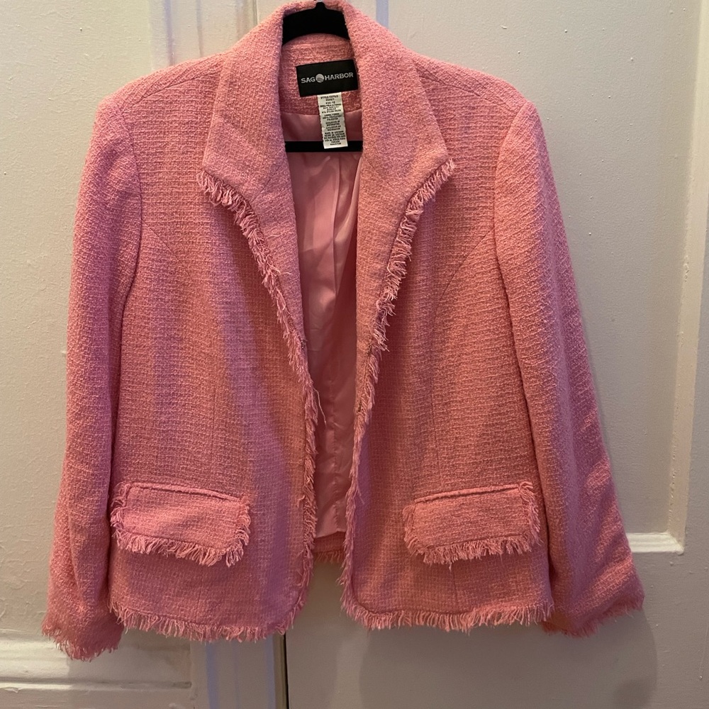 Vintage Bubblegum Pink Blazer